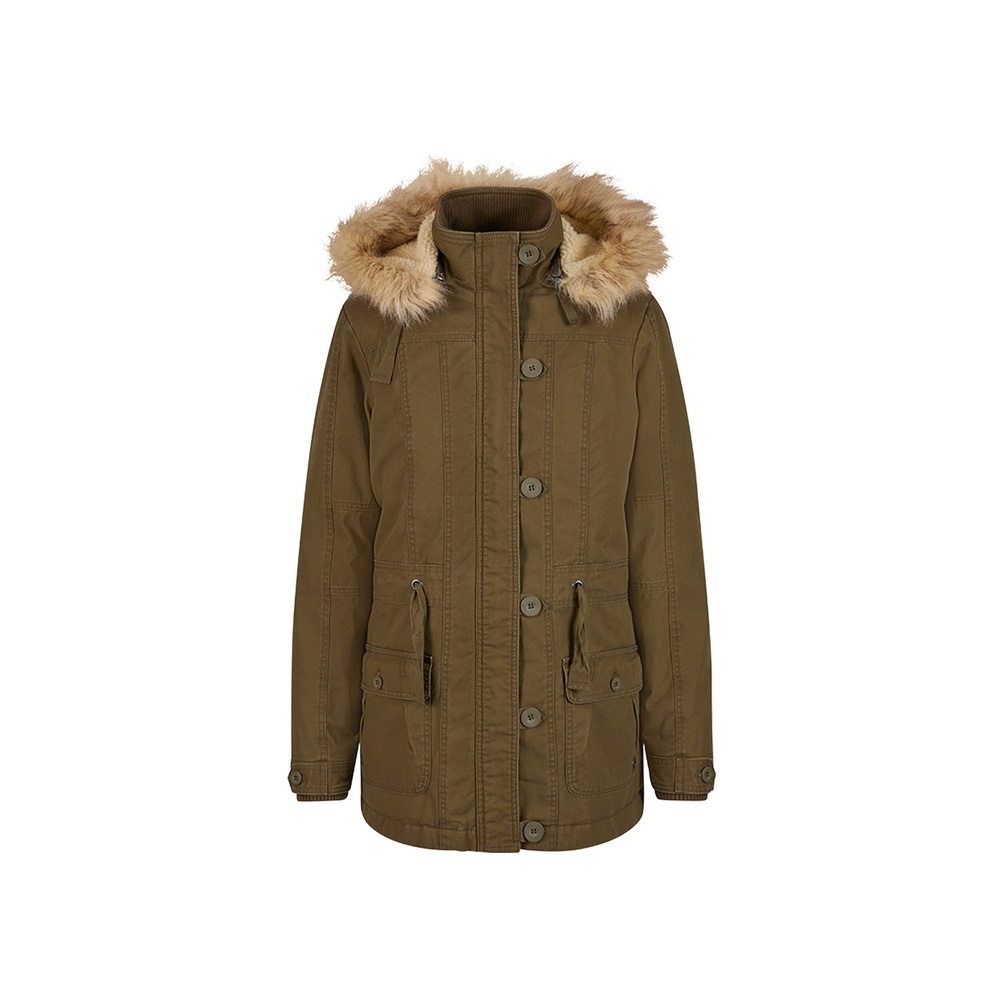 Brandit - Nila Parka mantel - Olivgrün